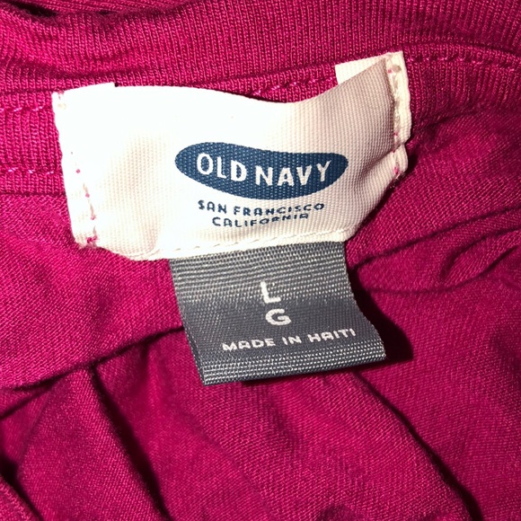 Purple/pink v-neck - Picture 3 of 3